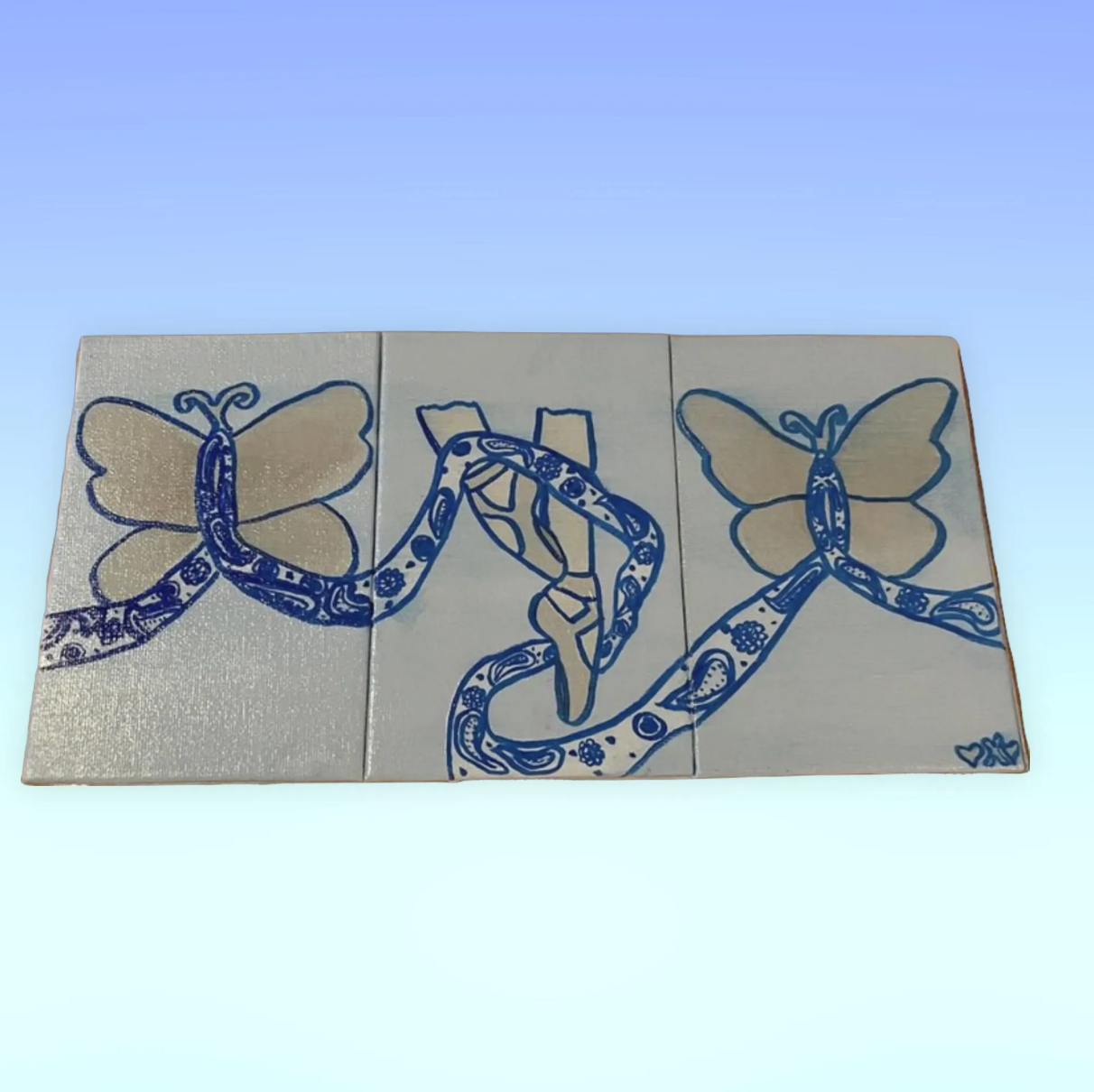Custom Chronic Illness Triptychs